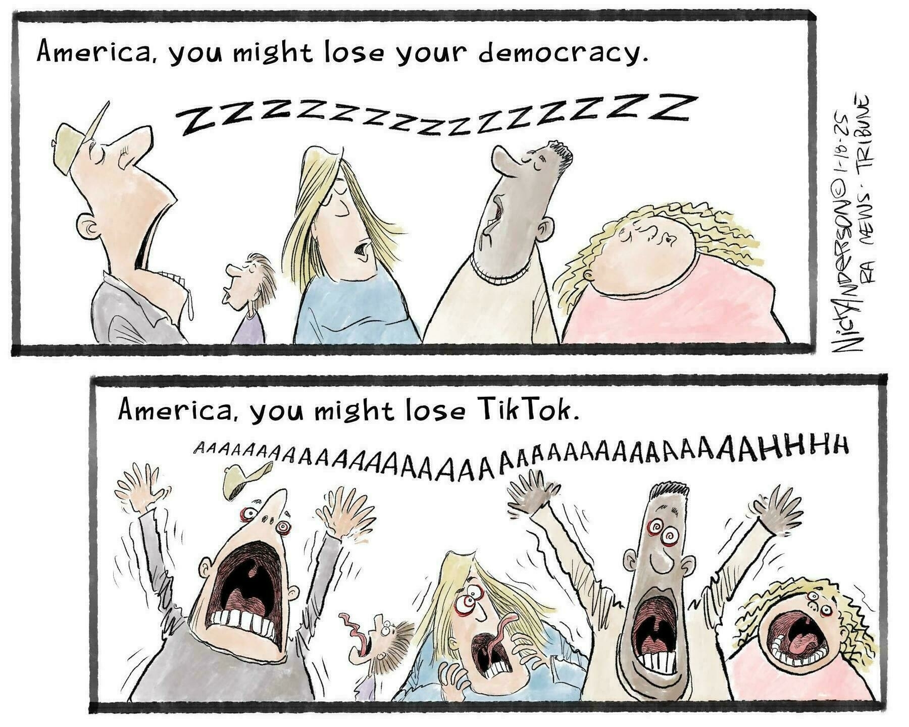 Tiktok, by Nick Anderson.